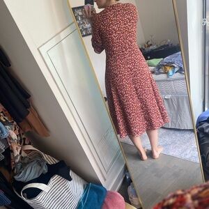 Madewell floral dress